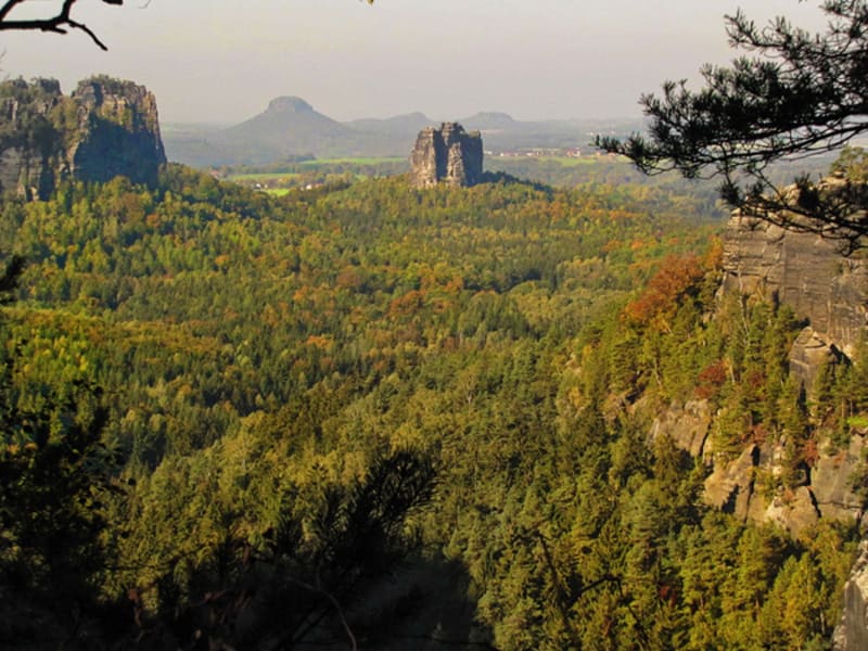 Weitblick Nationalpark Sächsische Schweiz