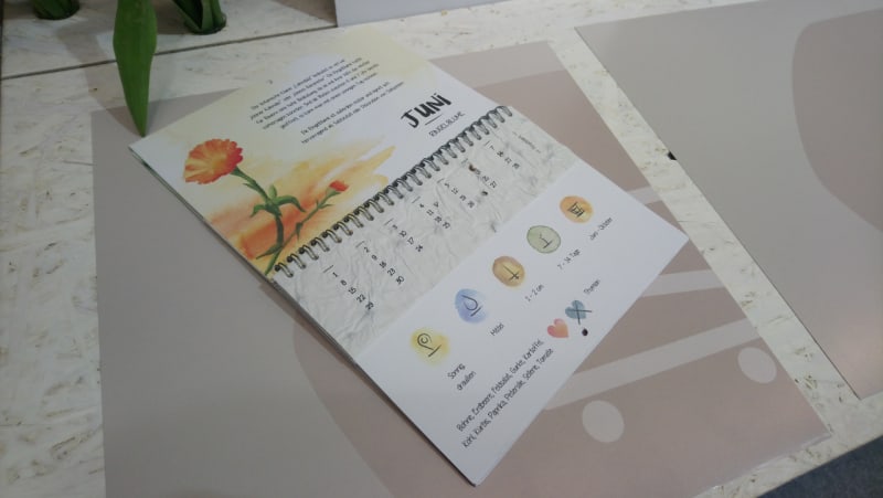 Der Wachsende Wandkalender