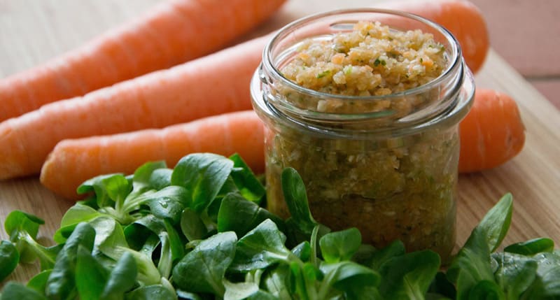 Salzgemüse im Gläschen