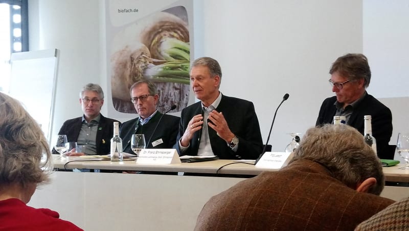 Panel Biomineralwasser bei der Biofach 2019