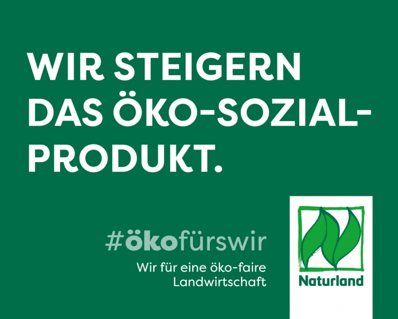 Werbebanner von Naturland