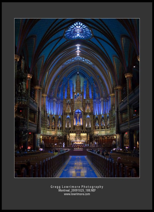 Basilique Notre-Dame de Montreal Basilique Notre-Dame de Montreal