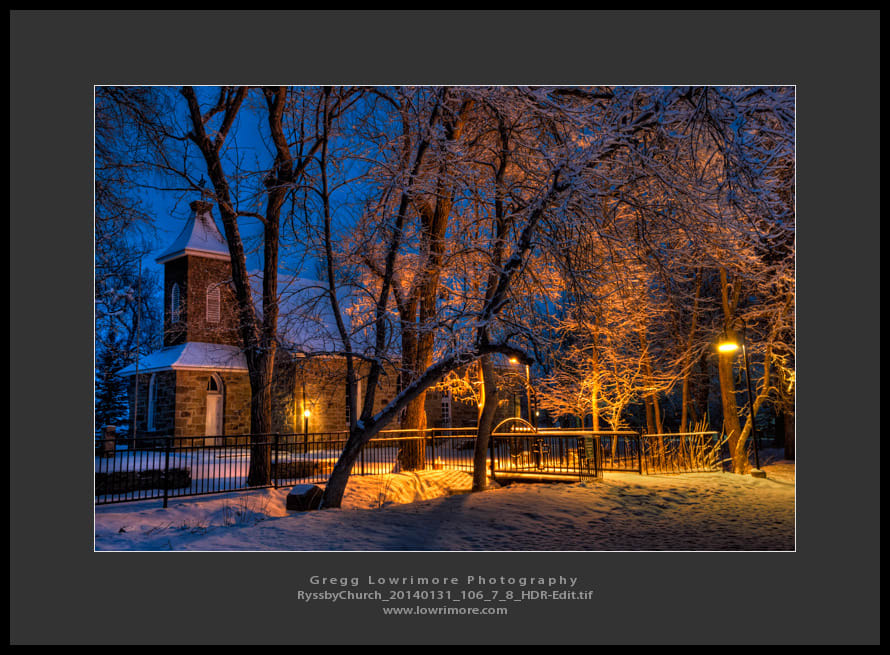 Ryssby Church 20140131 106_7_8_HDR (Edit)