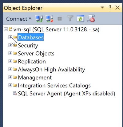 SSMS Object Explorer