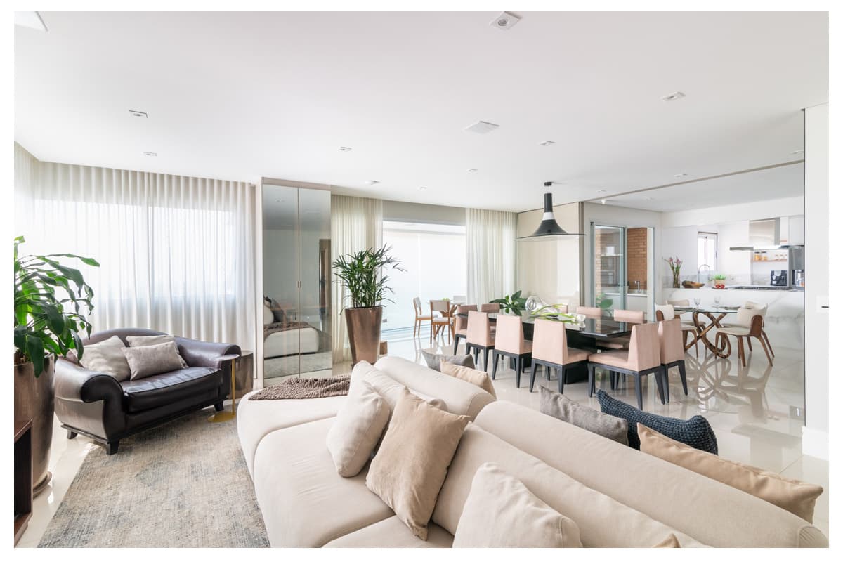 Reforma de Apartamento no Brooklin Otimiza o Layout