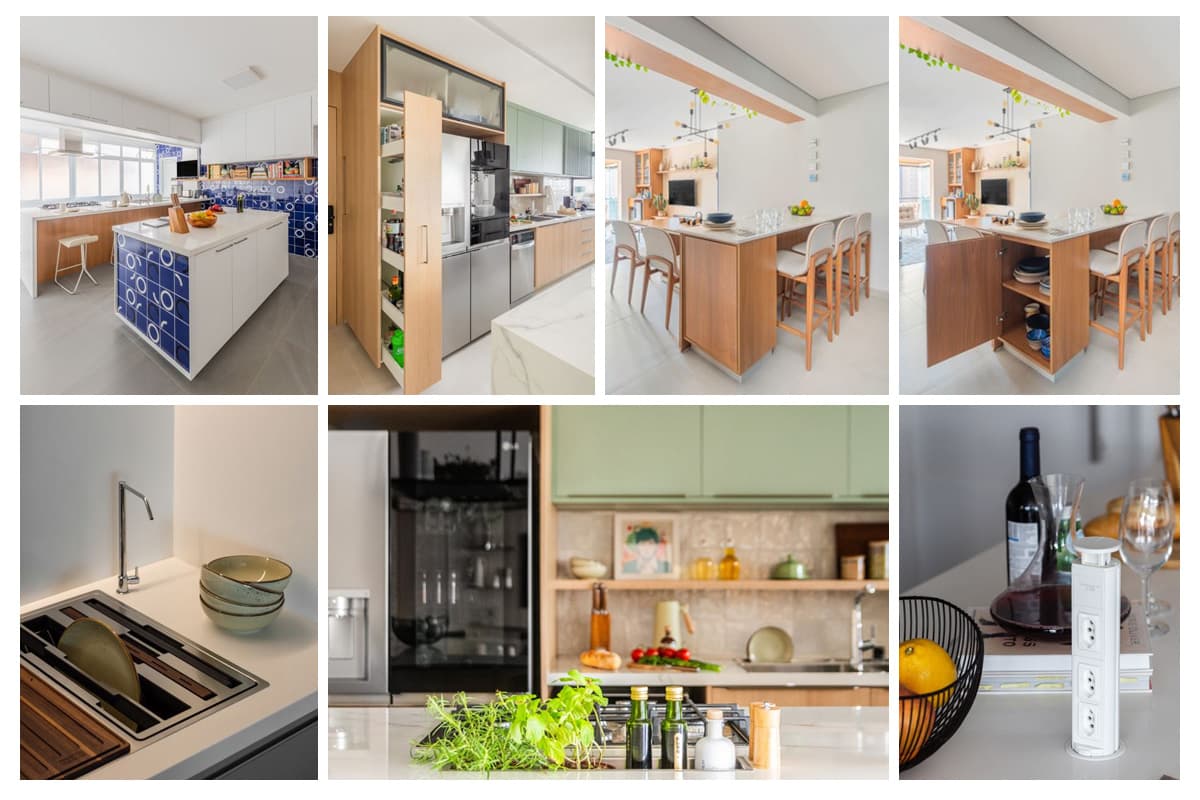 Soluções para cozinha contemporânea / Fotografia Guilherme Pucci
