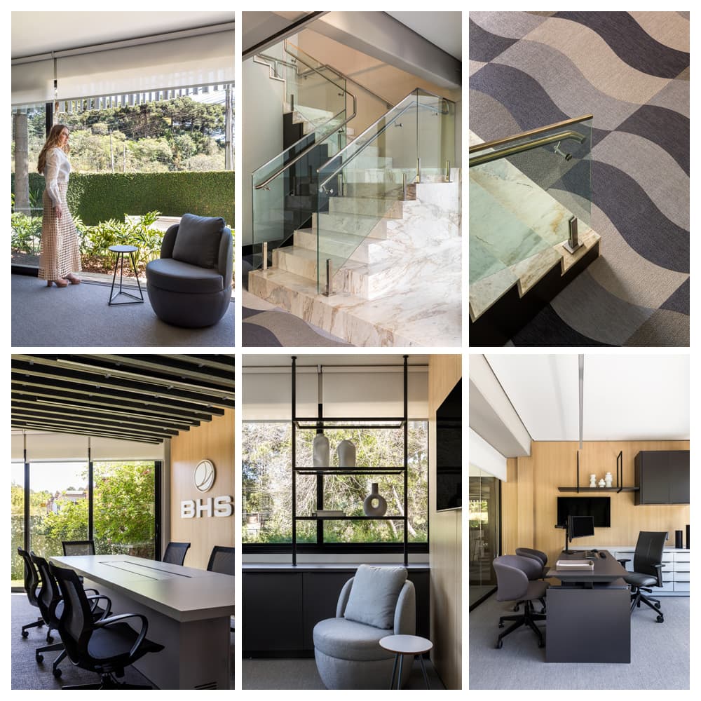 Arquitetura corporativa sustentável de Caroline Andrusko / Fotografia Eduardo Macarios