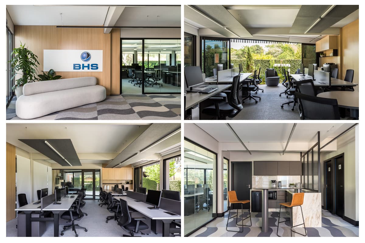 Arquitetura corporativa sustentável de Caroline Andrusko / Fotografia Eduardo Macarios