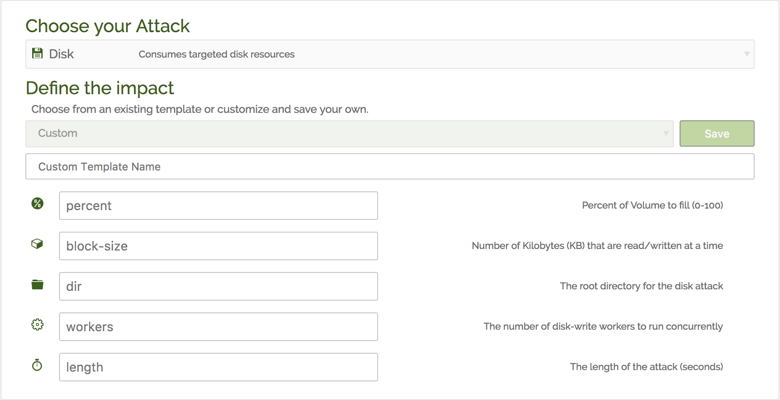 Disk Gremlin Configuration