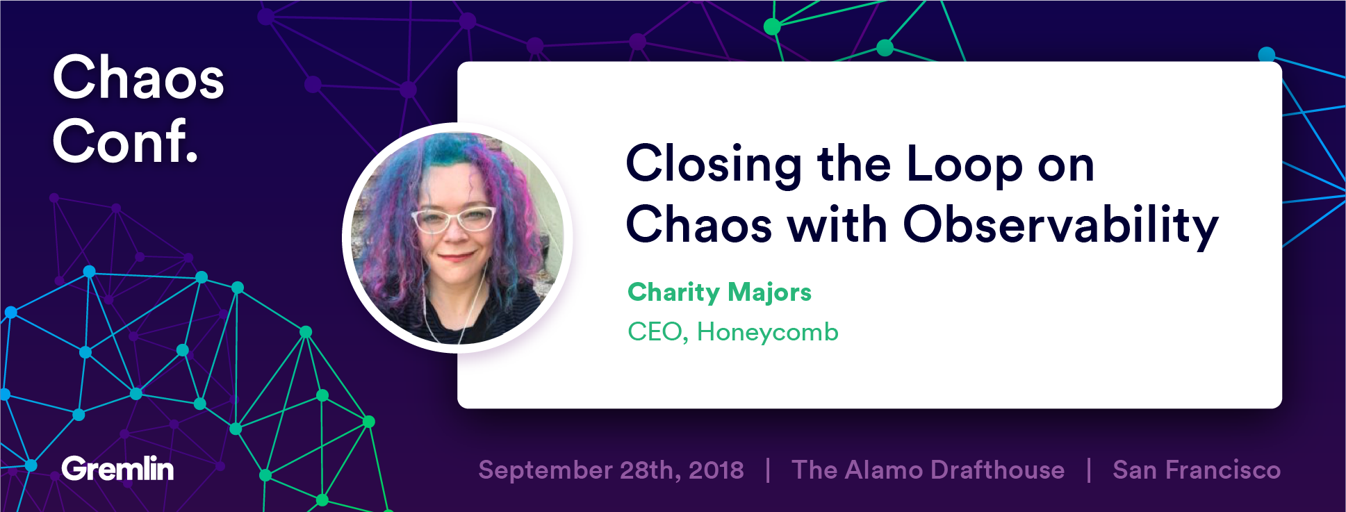 Charity Majors: "Closing the Loop on Chaos with Observability" - Chaos Conf 2018