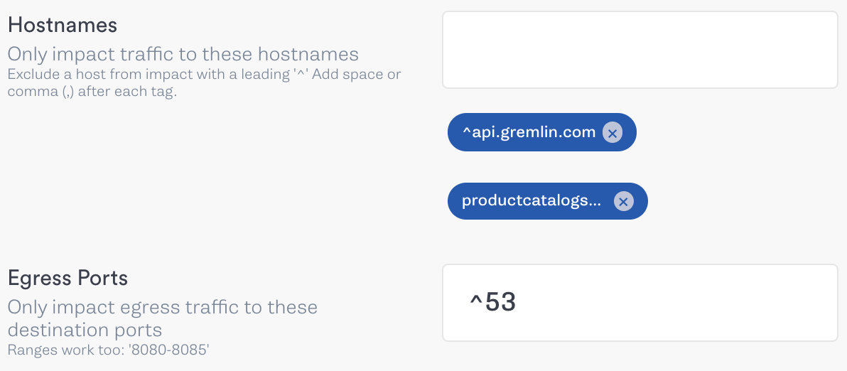 Changing attack parameters in Gremlin