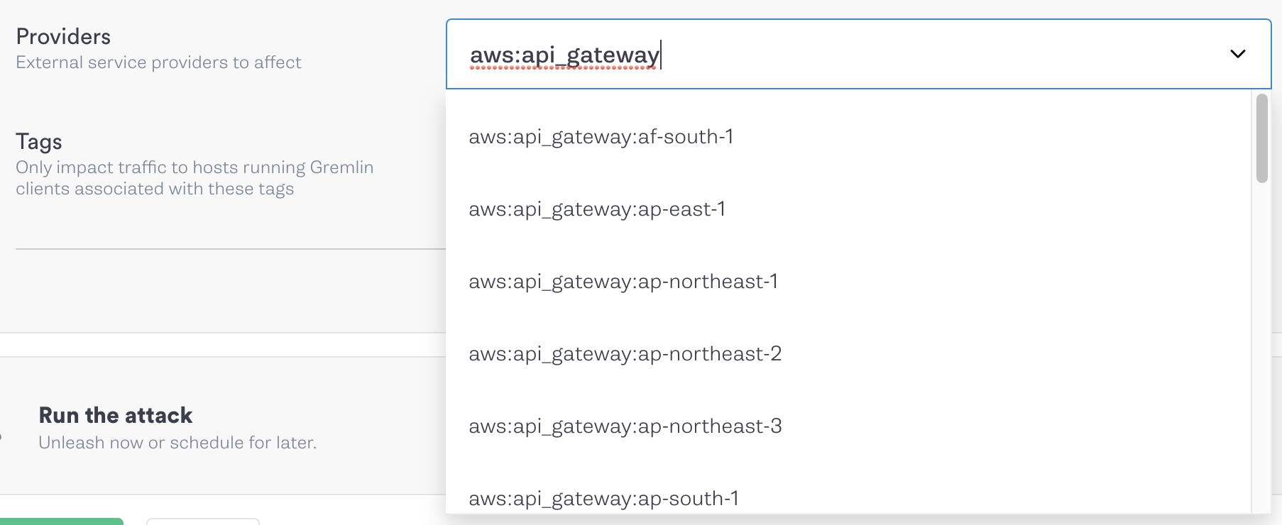 Targeting attacks by AWS service provider