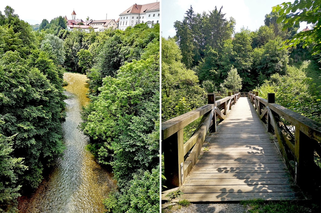 Kanjon reke Kokre Kranj