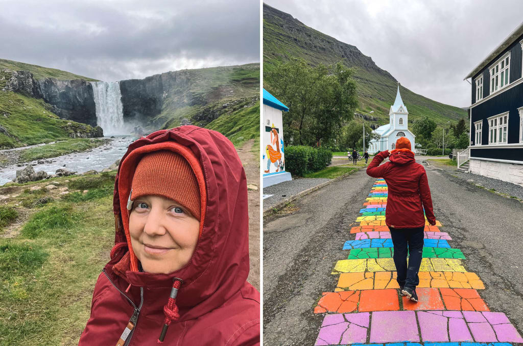 Islandija potopis Seydisfjordur