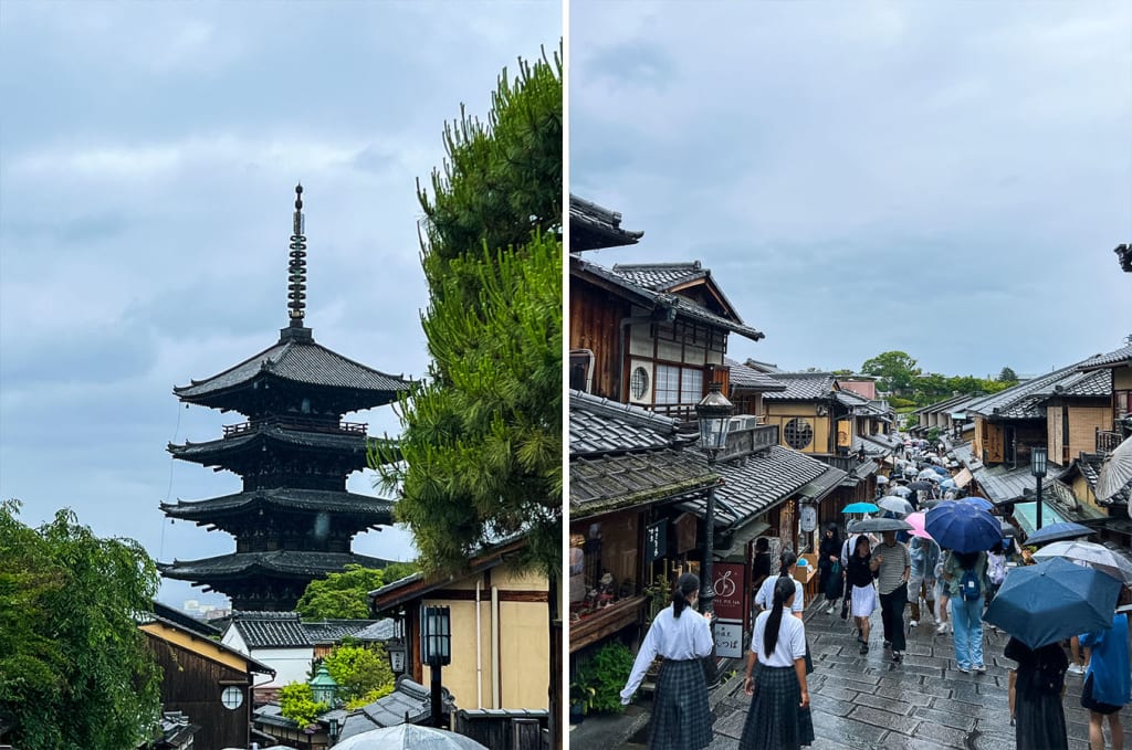 Japonska potopis potovanja Kyoto