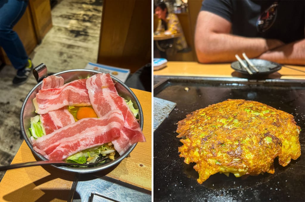 okonomiyaki japonska potovanje