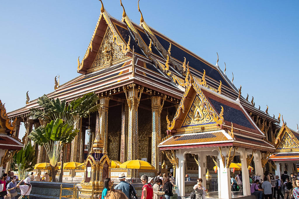 Tajska potovanje Bangkok Grand Palace