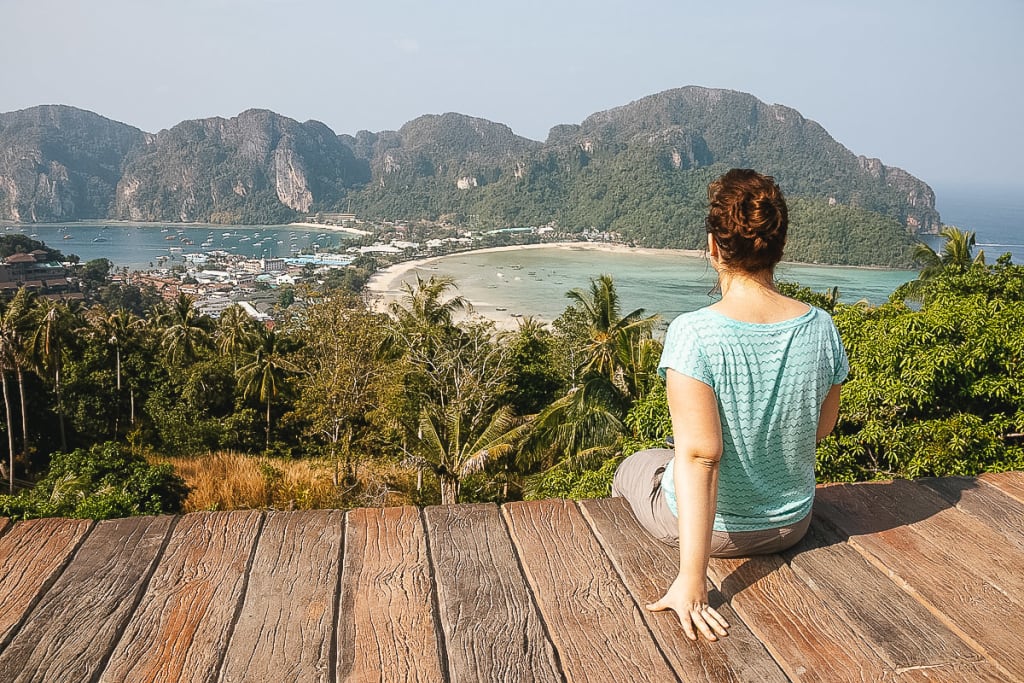 Tajska potovanje Koh Phi Phi Viewpoint