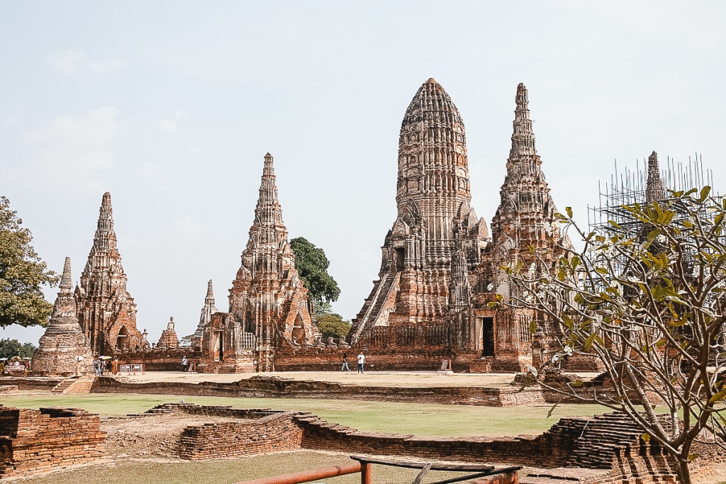 Tajska potovanje Ayutthaya