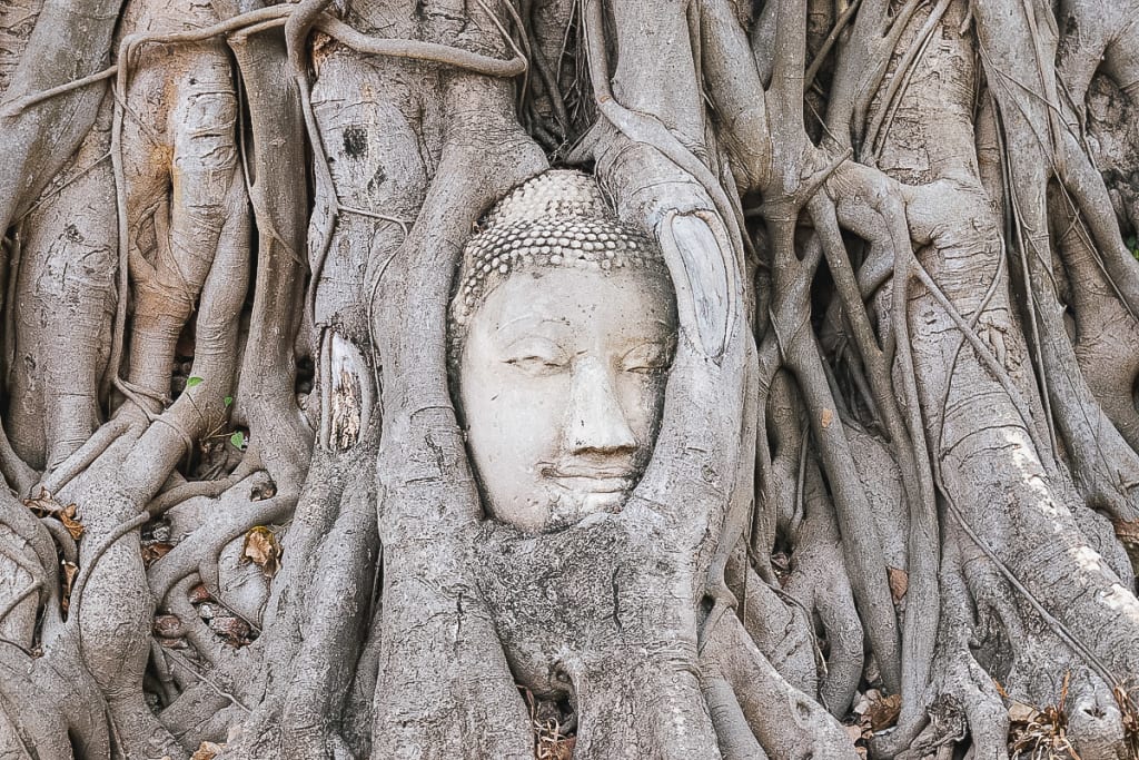 Tajska potovanje Ayutthaya