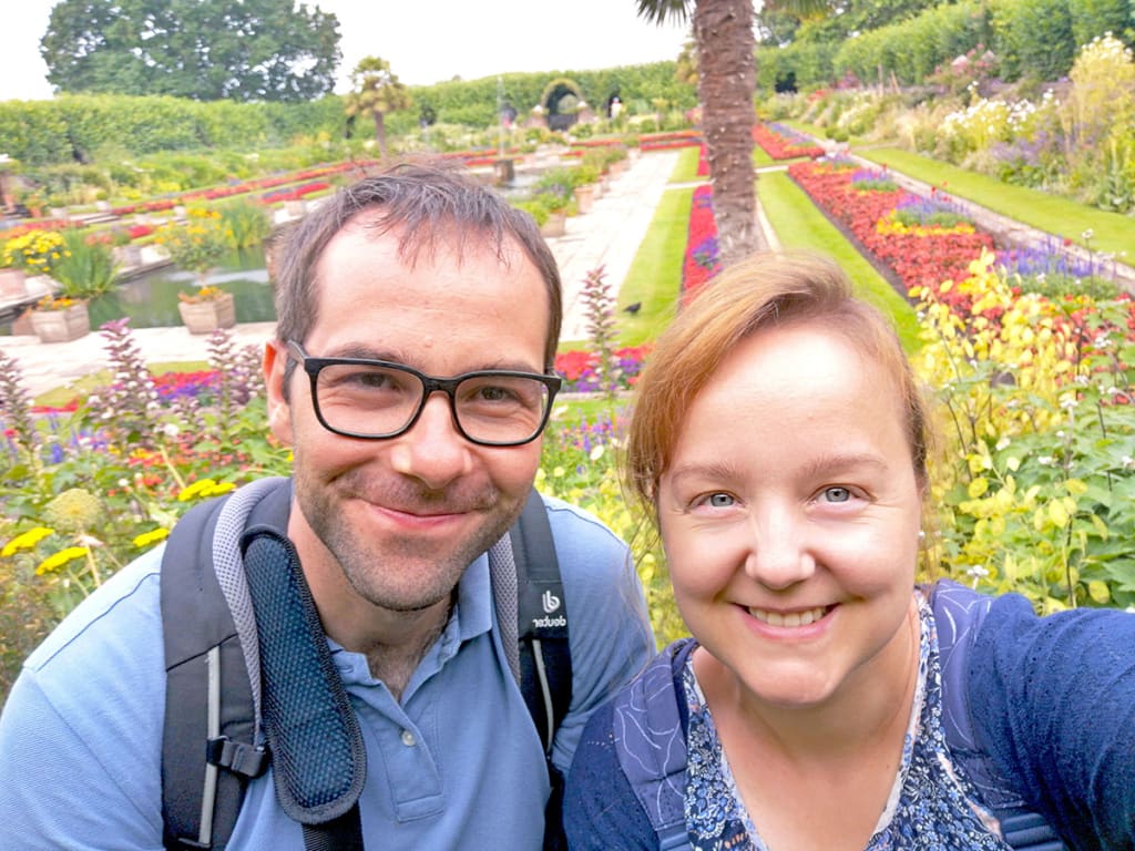 London Kensington Sunken Garden