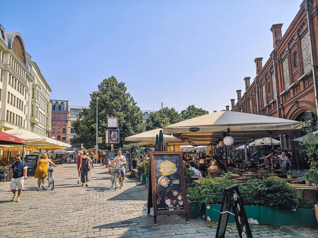 Berlin center Hackescher Markt