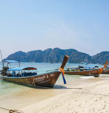 Tajska pozimi longboat taksi