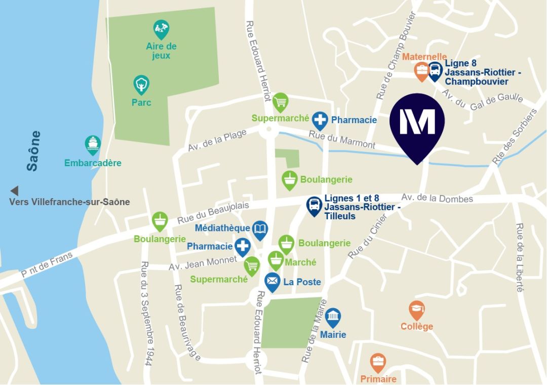Programme immobilier Le Clos des Amandiers à Jassans-Riottier