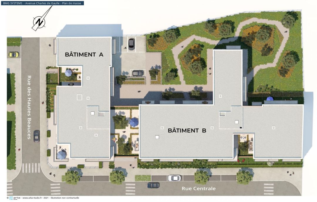 Programme neuf à Aubergenville : 42 appartements dès 217 350 € — photo 2