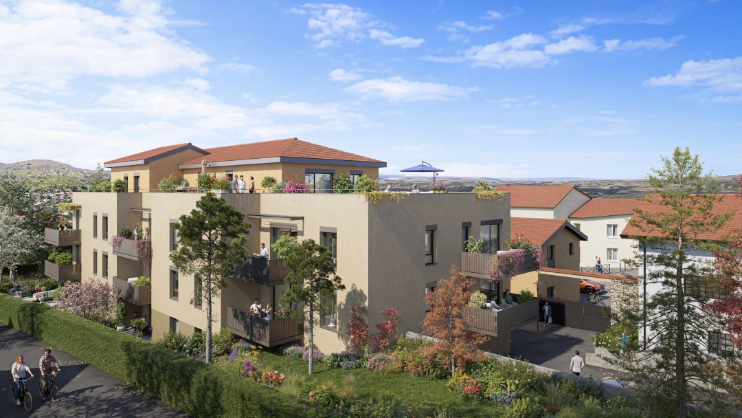 Programme neuf à Craponne : 8 appartements dès 163 825 €