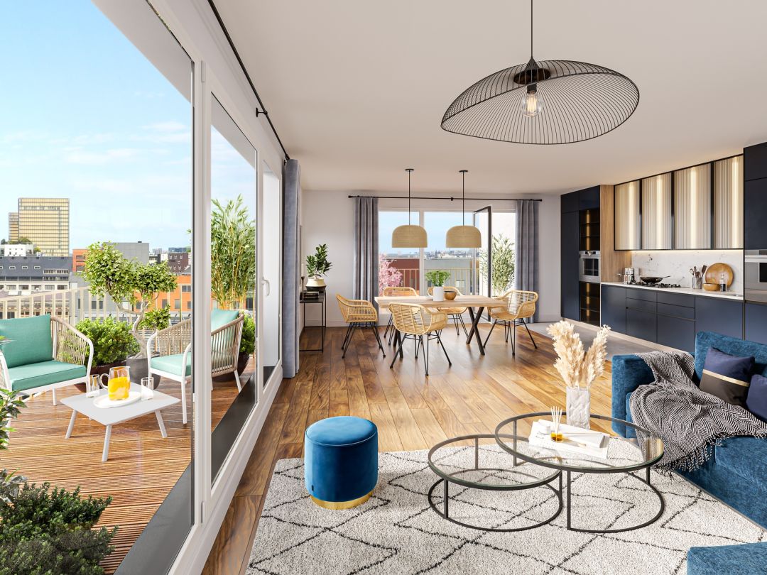 Programme immobilier Parc en ciel à Paris 13e Arrondissement