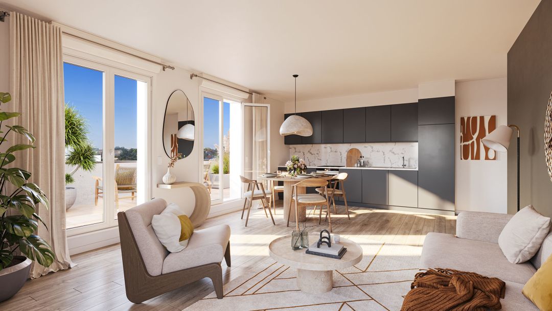 Programme immobilier Naturéva à Lieusaint
