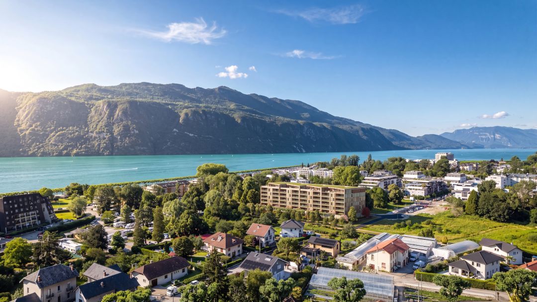 Programme immobilier Les Terrasses du Port à Aix-les-Bains