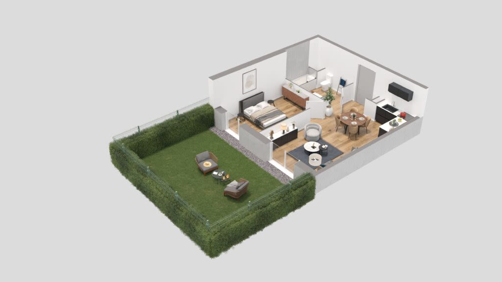 Programme immobilier Les Jardins d'Henri IV à Chartres