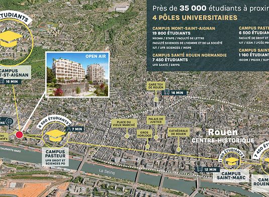 Programme immobilier Open Air à Rouen