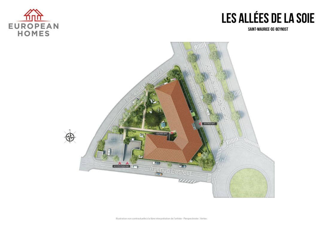 Programme immobilier Les Allées de la Soie à Saint-Maurice-de-Beynost