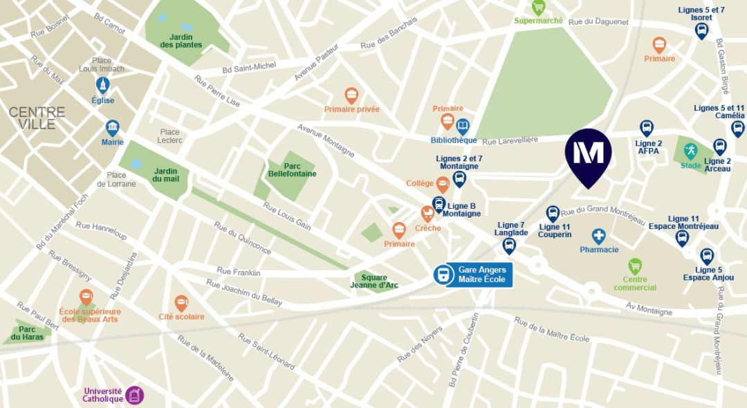 Programme immobilier Les Jardins d'Amytis à Angers