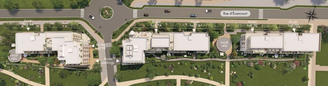 Programme immobilier Les Terrasses de l’Hautil à Jouy-le-Moutier