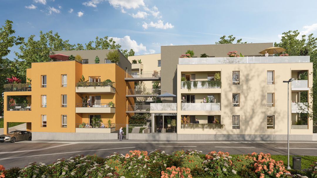 Programme immobilier ÔPALE à Irigny