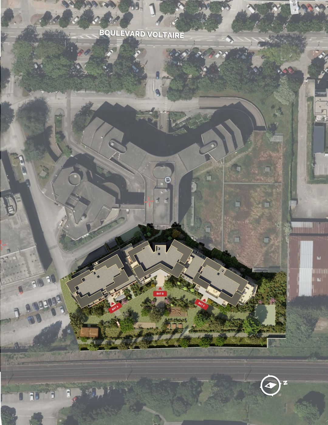 Programme immobilier AGORA VOLTAIRE à Dijon