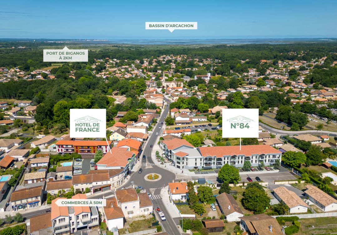 Programme immobilier Eskis - Hôtel de France à Biganos