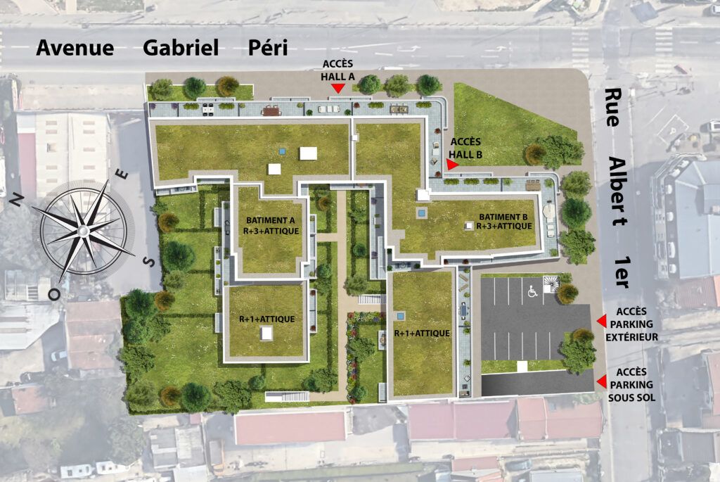 Programme immobilier L'Angle des Arts à Bezons