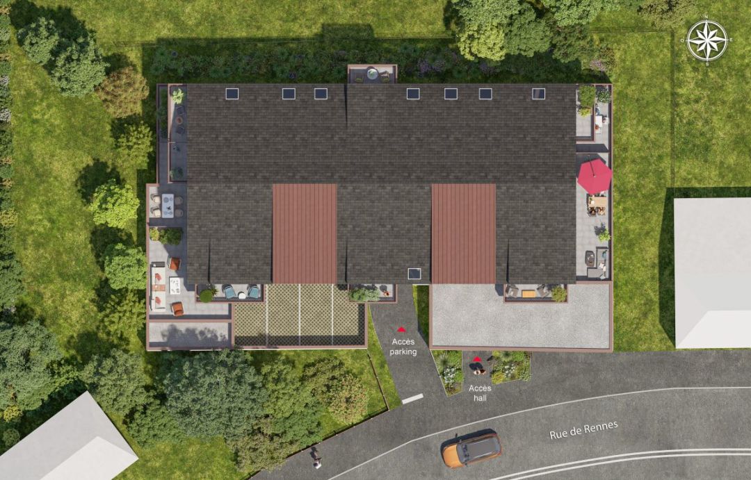 Programme neuf à Bédée : 16 appartements dès 148 000 € — photo 3