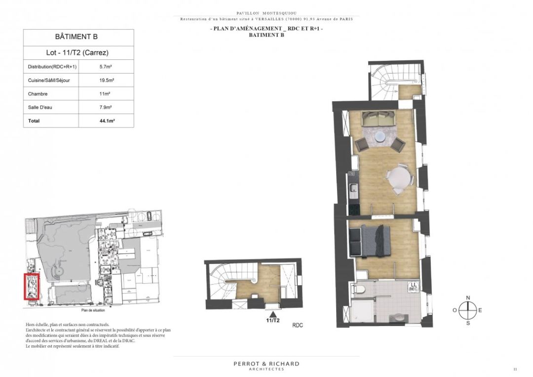 Programme immobilier Pavillon Montesquiou à Versailles