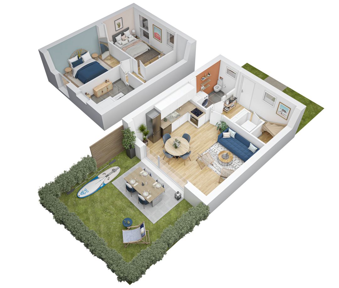 Programme immobilier Les cottages Dunes & Mer à Bray-Dunes