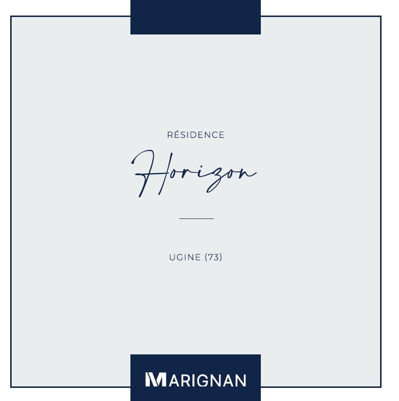 Programme immobilier Horizon à Ugine