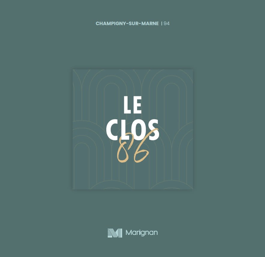 Programme immobilier Le Clos 86 à Champigny-sur-Marne