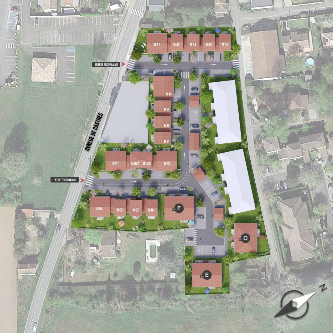 Programme immobilier LE DOMAINE DE SAINT-PRIM à Bessières