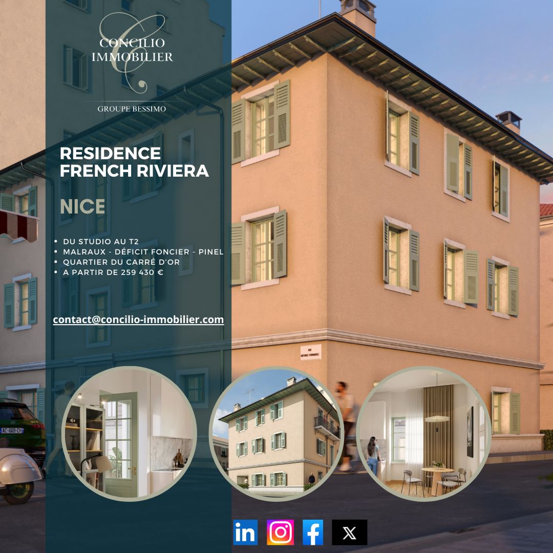 Programme immobilier FRENCH RIVIERA - NICE - ASL à Nice