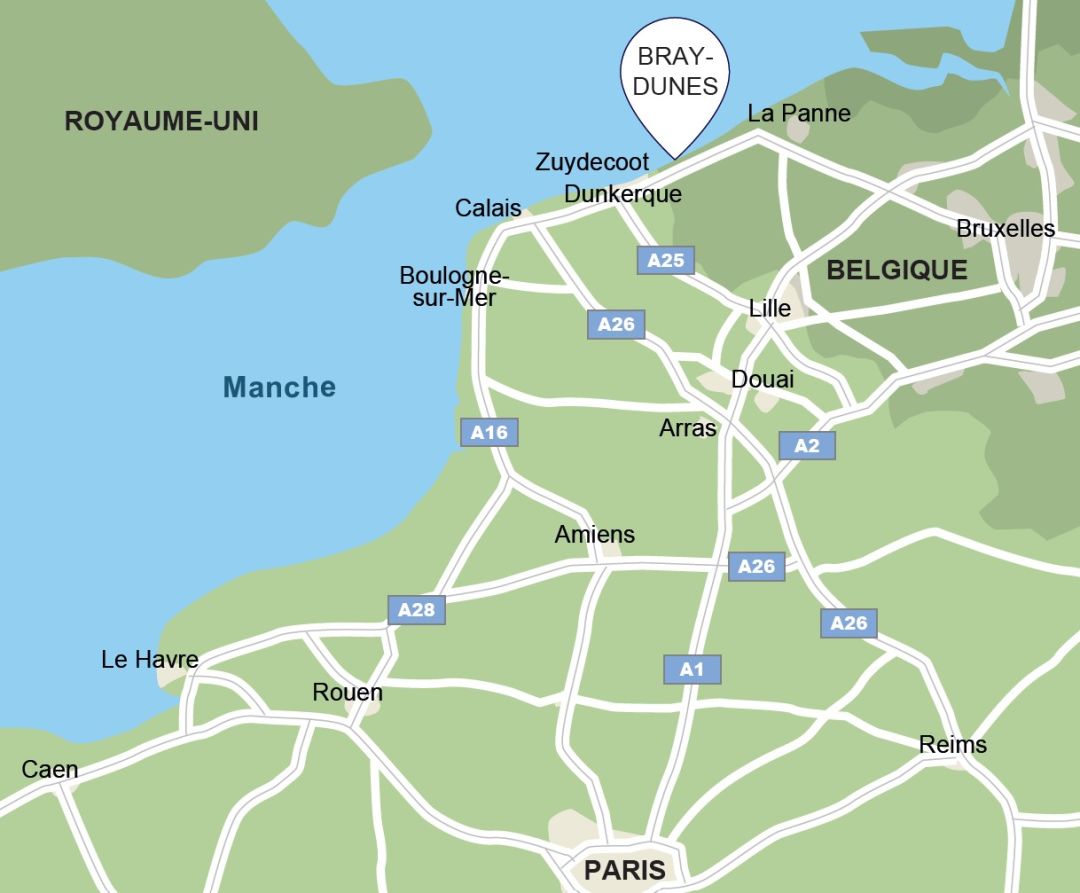 Programme immobilier Les cottages Dunes & Mer à Bray-Dunes